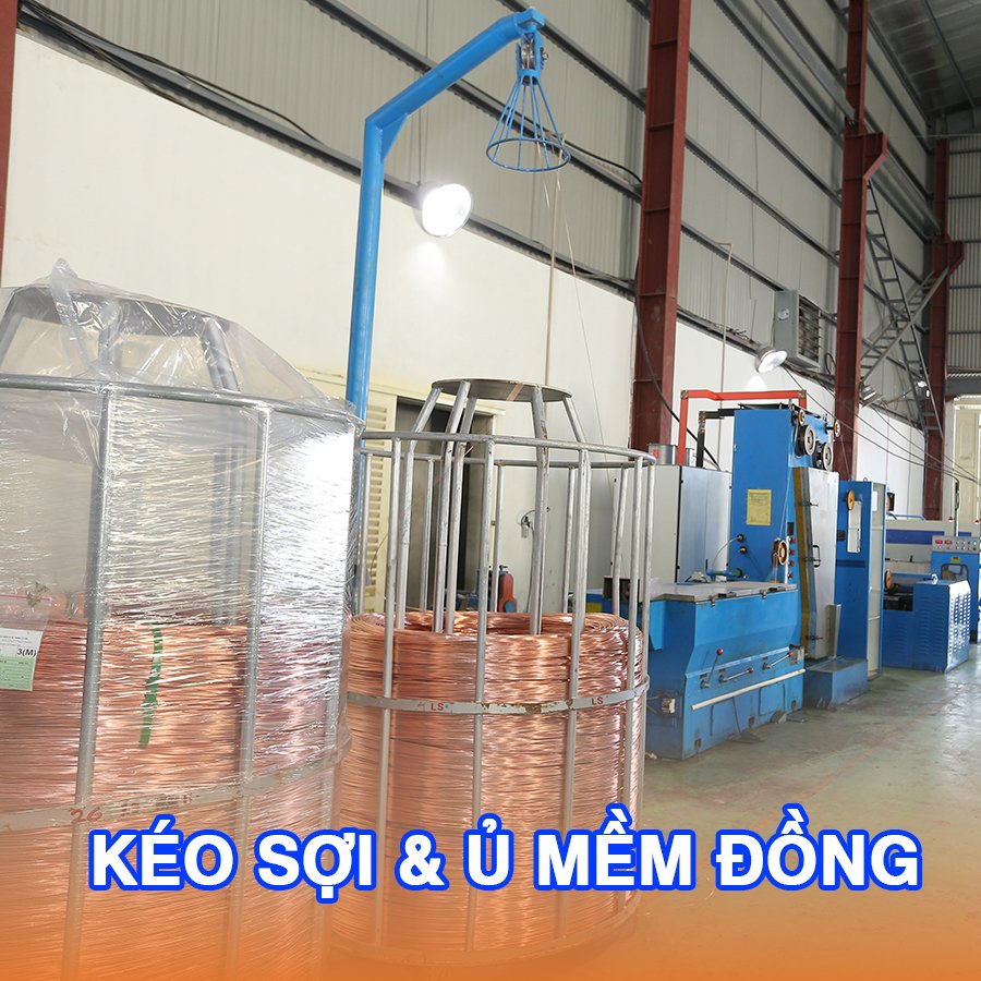 Quy trình sản xuất dây cáp mạng