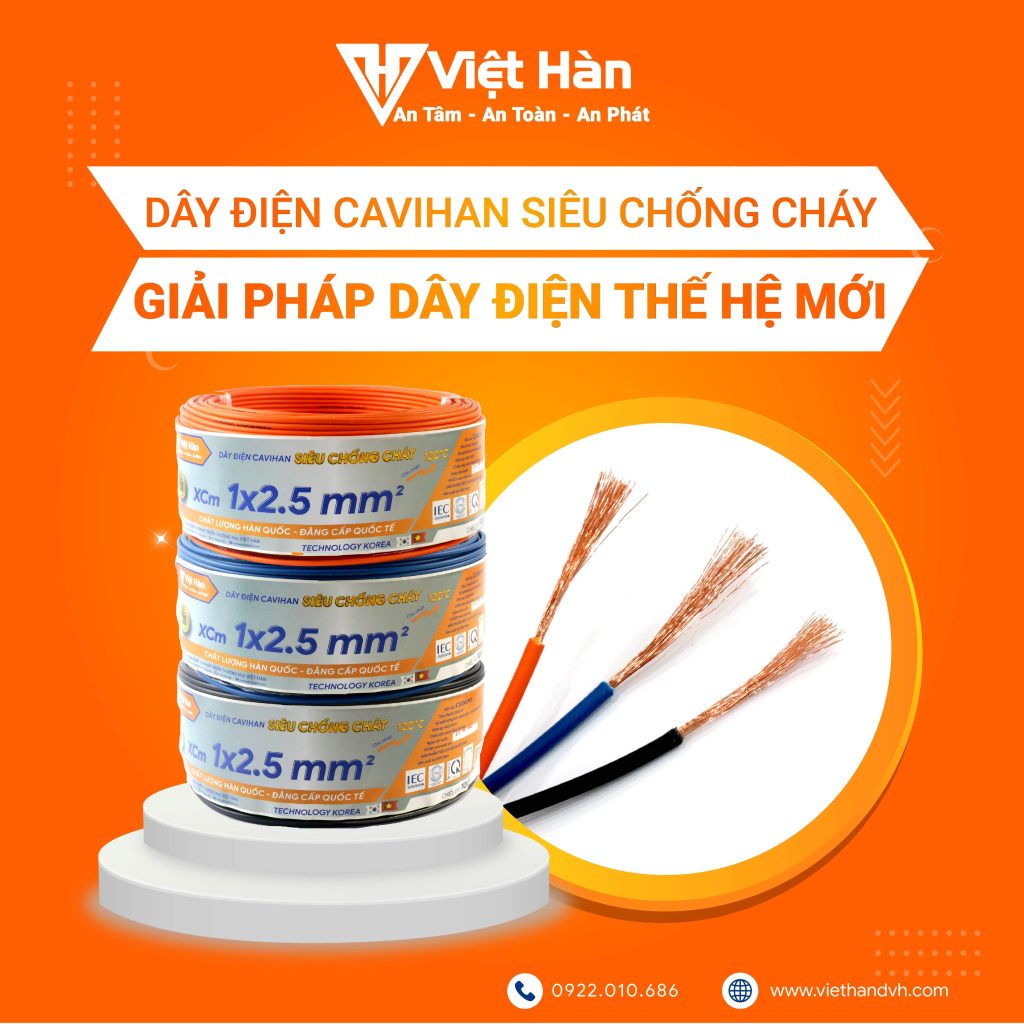 dây điện dân dụng chống cháy