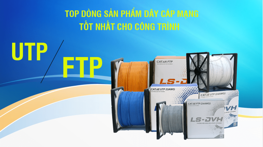 dây cáp mạng cho công trình